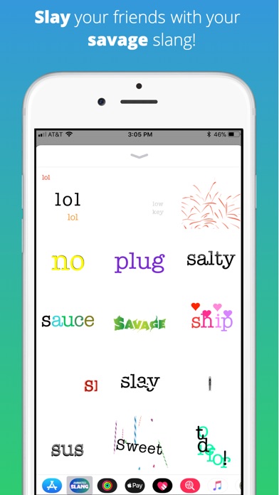 Animated Slang Stickers screenshot 2