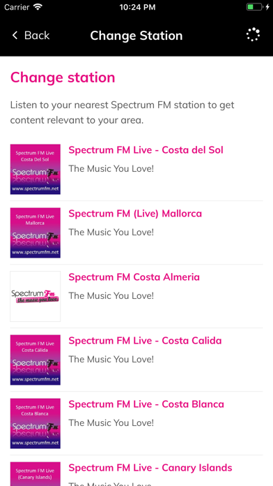 Screenshot #3 pour Spectrum FM Spain