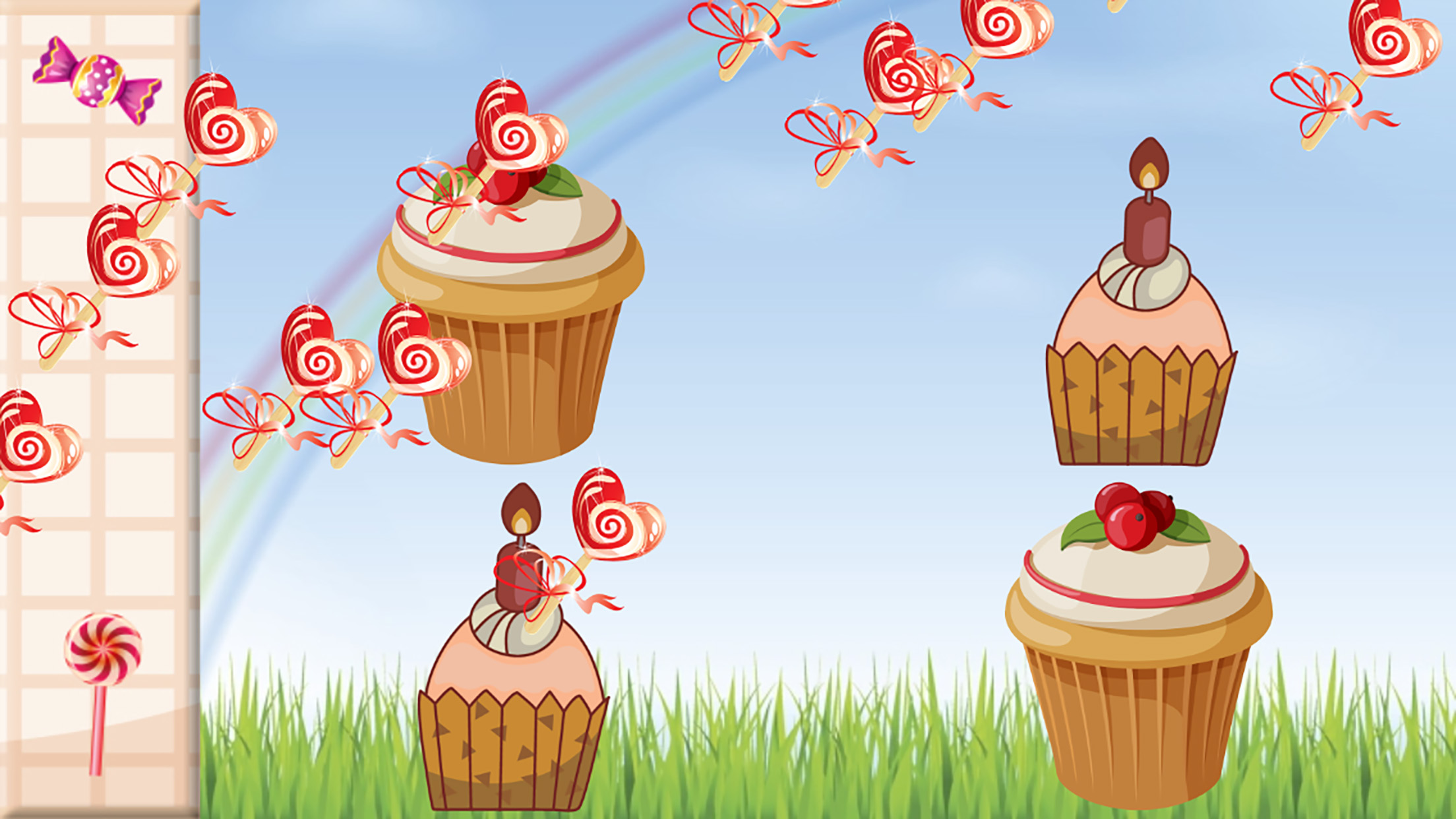 Candy & Cake Match Kids Games