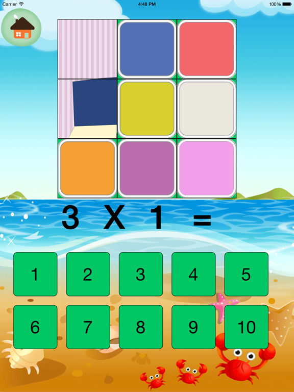 לוח הכפל lite iPad screenshot