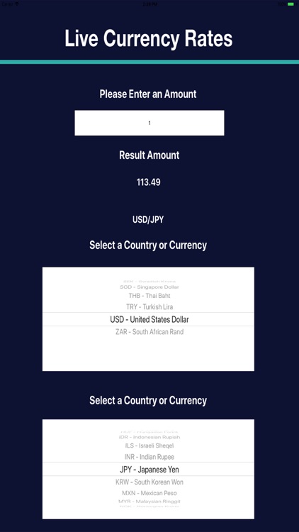 Live Exchange Rate Calculator By Shailaja Bavikadi Live Exchange Rate Calculator By