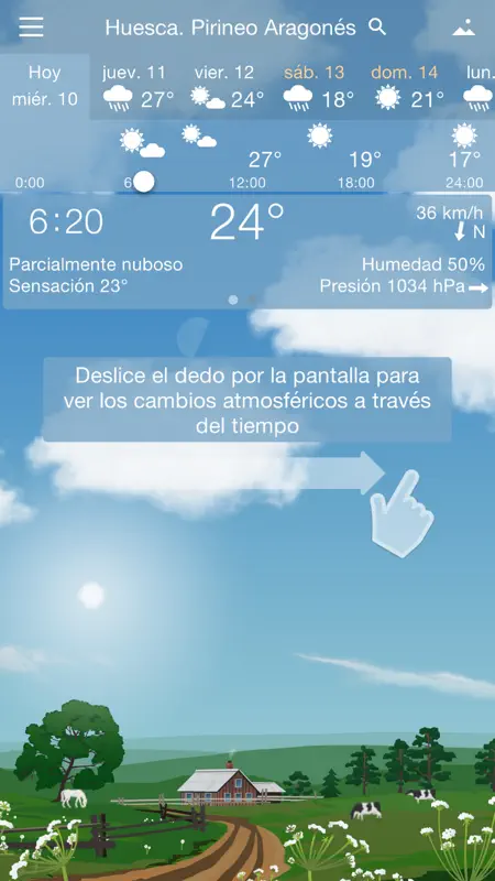 Meteorología Exacta Yowindow screenshot 1 of 7