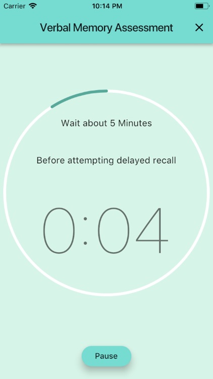 Verbal Memory Assessment