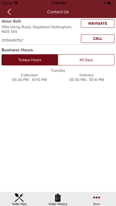 How to cancel & delete Akbar Balti Stapleford from iphone & ipad 4