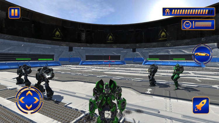 Robot Crash Demolition Derby screenshot-4