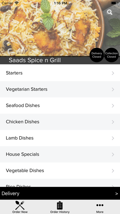 How to cancel & delete Saads Spice n Grill from iphone & ipad 2