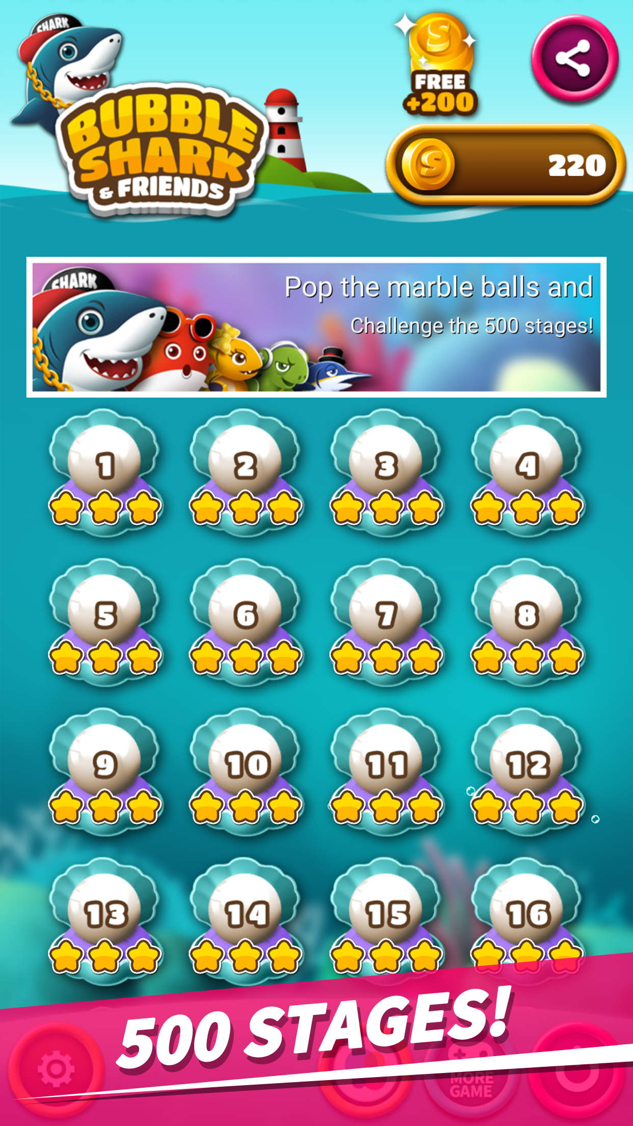 Bubble Shark & Friends