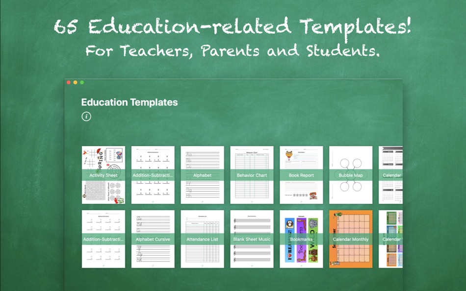 Education Templates by Nobody - 2.1.2 - (macOS)