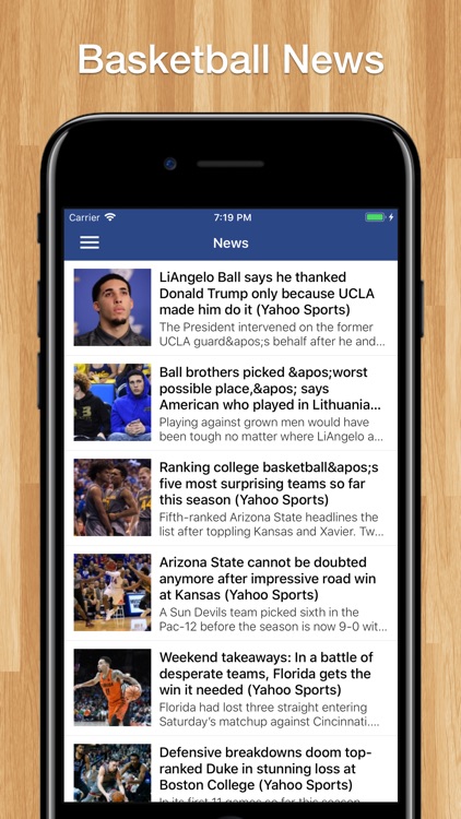 College Basketball Schedule screenshot-4