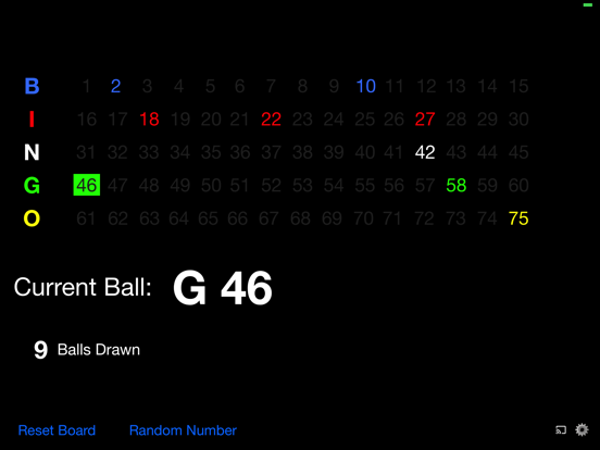 Bingo Board Displayのおすすめ画像1