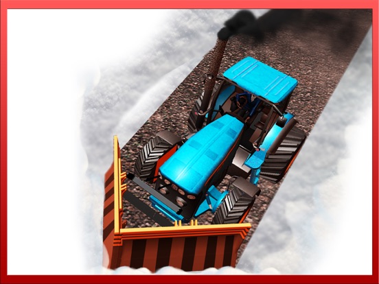 Snow Plow Tractor Simulator iPad screenshot