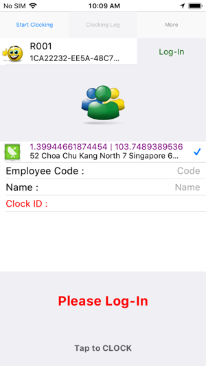 EasyTime Clocking App v5