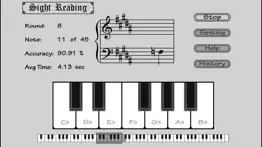 piano sight reading - lite iphone screenshot 1