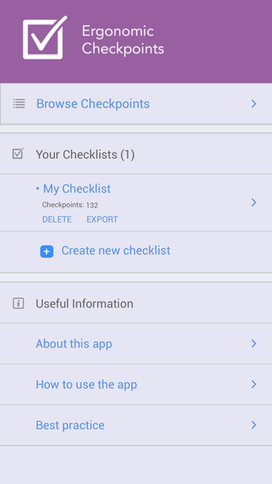 App screenshot