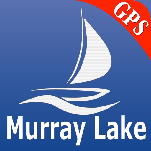 Murray lake GPS nautical Chart icon