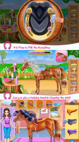 Game screenshot Horse Care and Riding apk