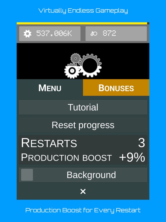 Screenshot #5 pour Gear Factory: Incremental Game