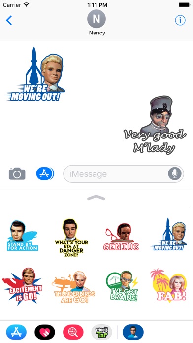 Thunderbirds Stickers screenshot 2