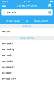How to cancel & delete collins italian dictionary 4