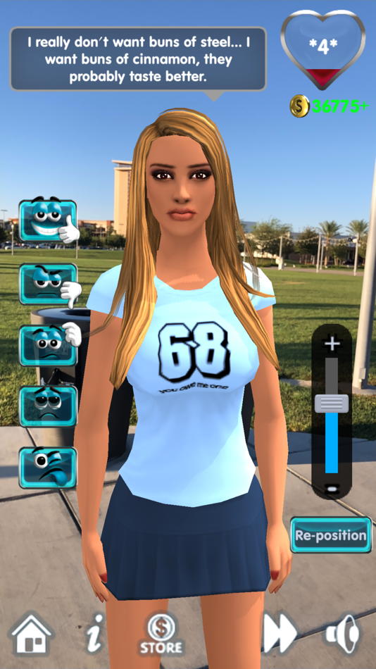 #2. My Virtual Girlfriend AR (iOS) By: WET Productions Inc.