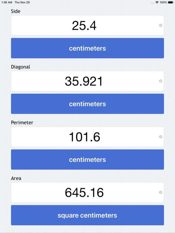 Screenshot #6 pour Easy Square Calculator