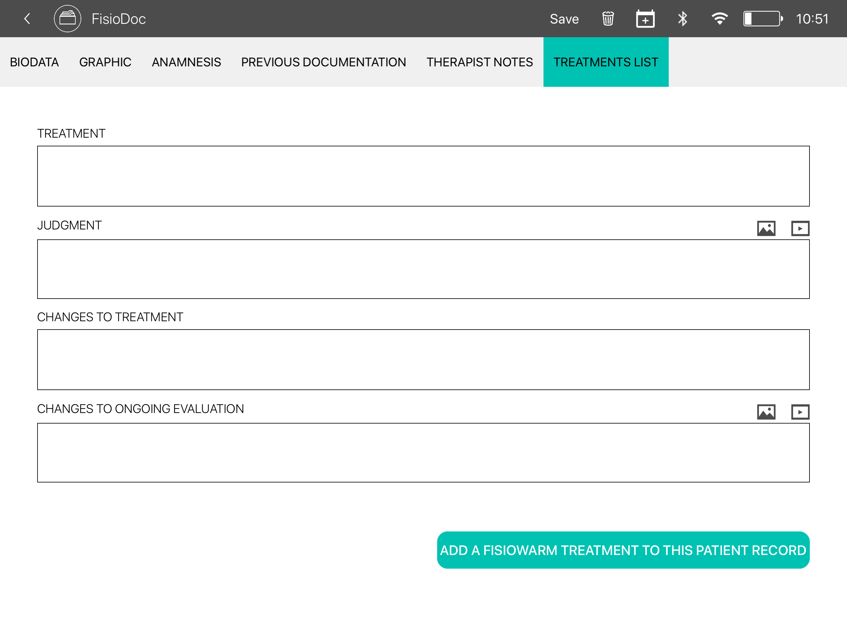 FisioDoc screenshot 5