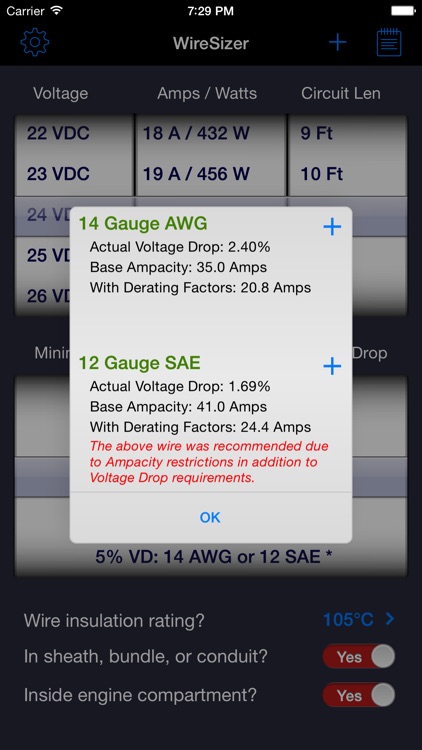 WireSizer screenshot-3