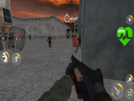 Army Commando Fury iPad screenshot