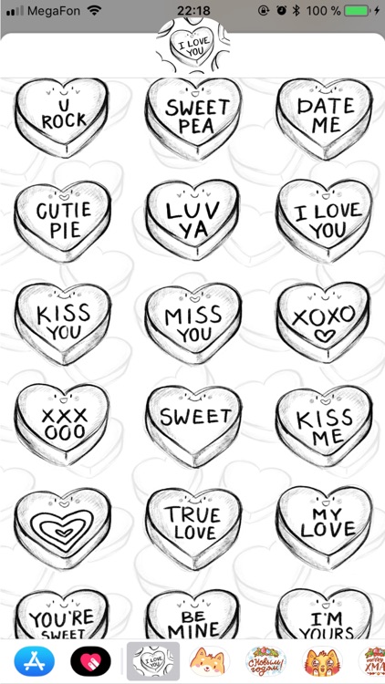 Drawn Candy Hearts screenshot-4