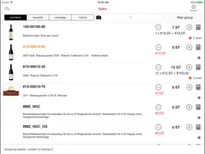 RadixSales screenshot 2