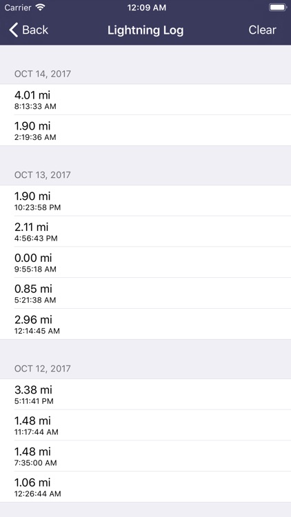 Storm Distance Tracker