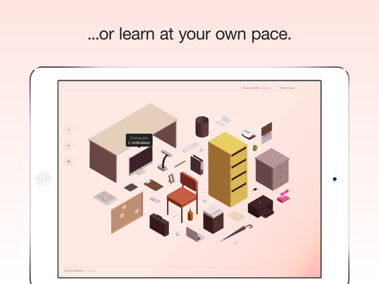 What's That? Words in French, Spanish, and German iPad screenshot 4 - Education app