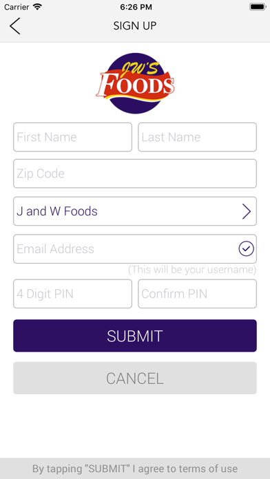 JW's Foods screenshot 2