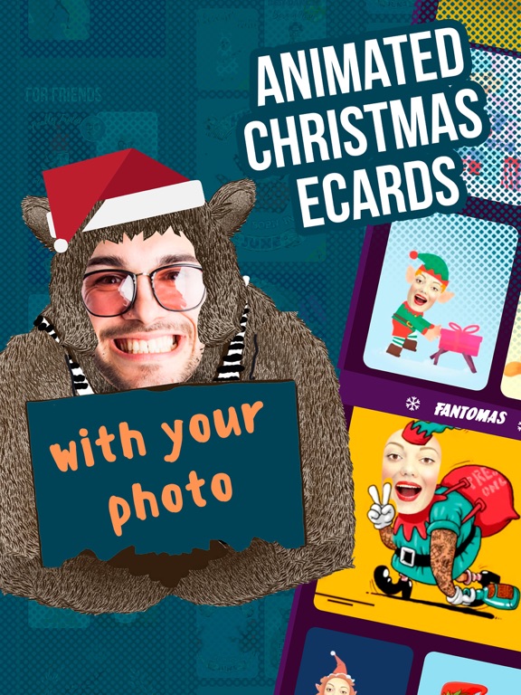 Screenshot #4 pour Fantomas animated eCards