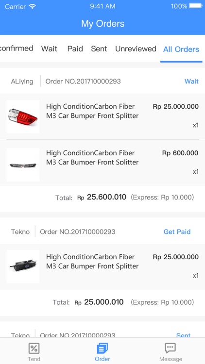 Tokoonderdil - Supplier App screenshot-3