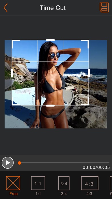 Screenshot #2 pour Video Cutter - Movie Gif Maker