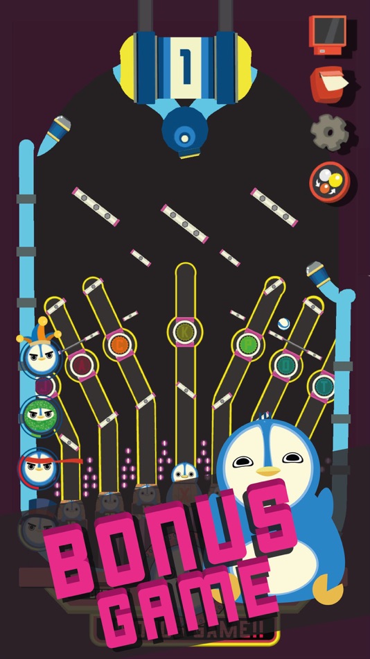 #4. Penguin Pachinko (iOS) Bởi: Spheroid Studio