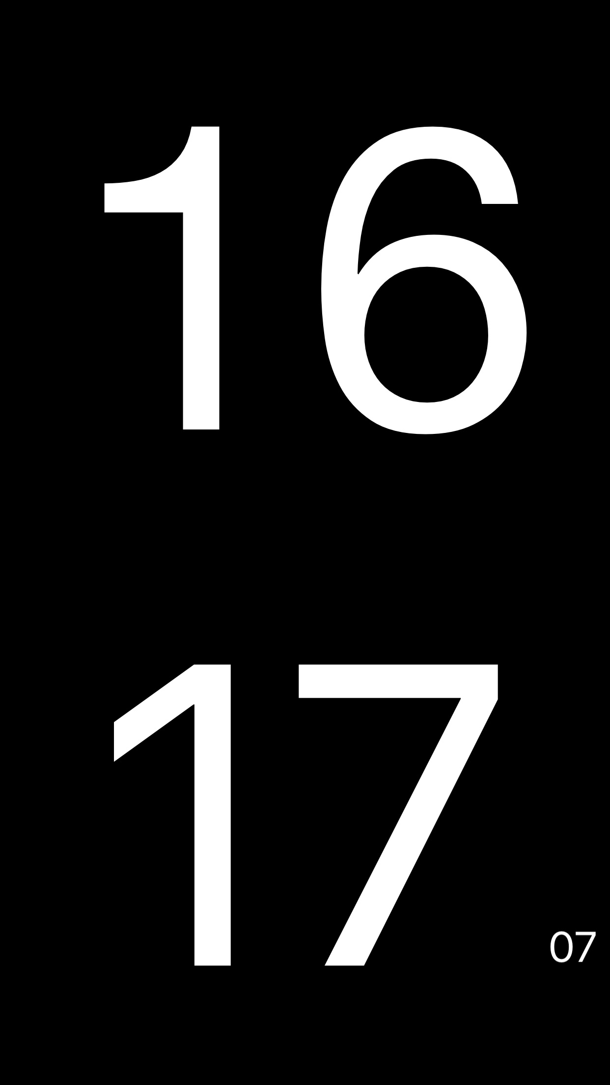 Screenshot 1 of Simple Digital Clock Pro
