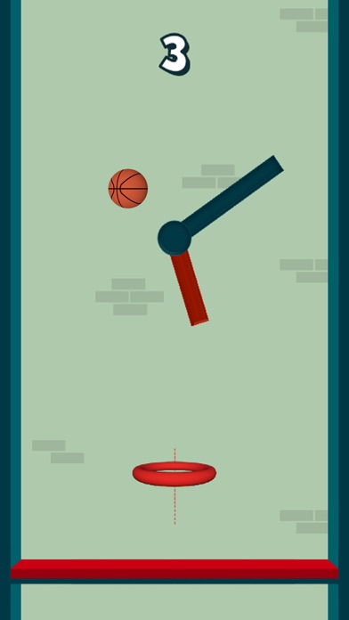 Dunk The Hoops - Bouncy Ball screenshot 2