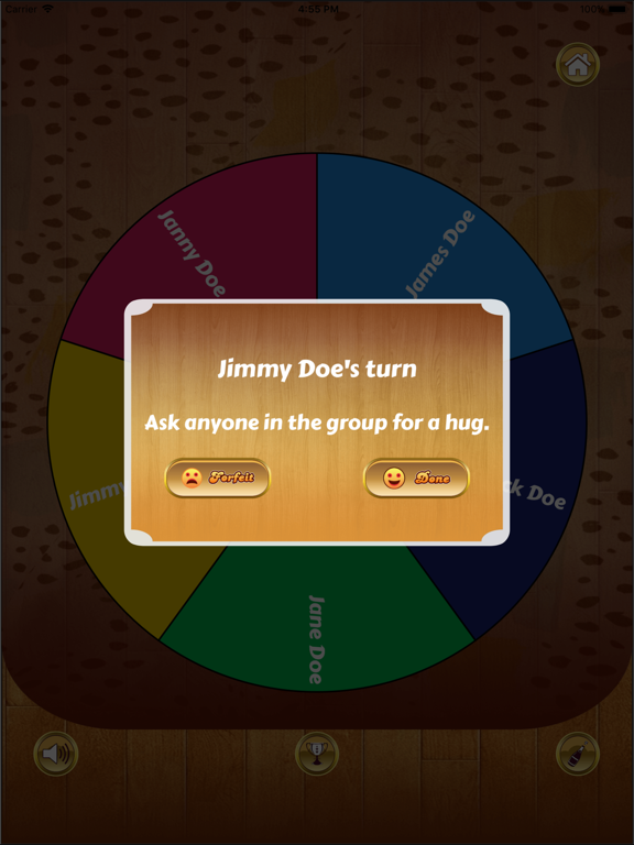 Spin The Bottle - Party Game iPad screenshot