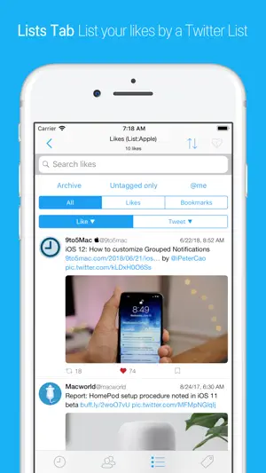 twlikes for Twitter screenshot 4