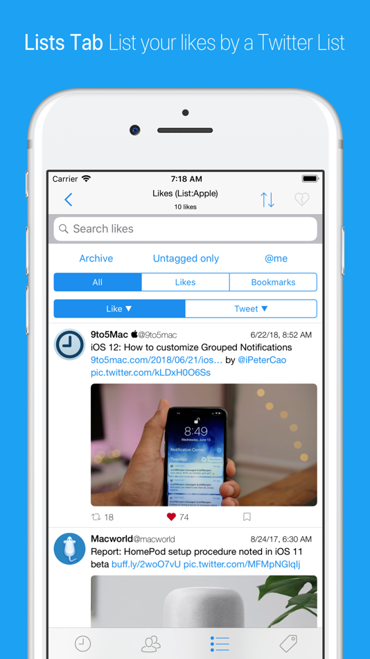 #4. twlikes for Twitter (iOS) 由: Kentaro Imai