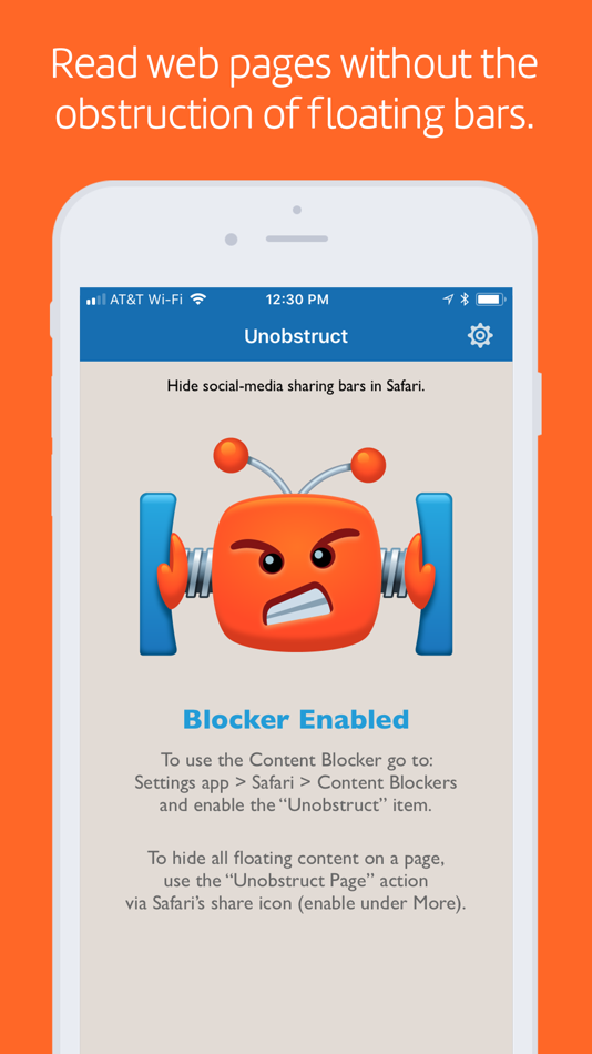 #1. Unobstruct (iOS) Podle: InfinitApps