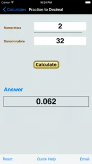 decimal to fraction converter+ iphone screenshot 4