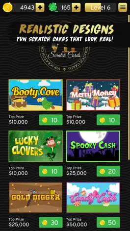 Game screenshot VIP Scratch Cards mod apk