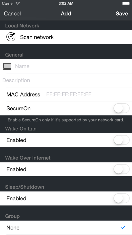 #3. WakeUp - The Wake on LAN tool (iOS) 由: Tommaso Madonia