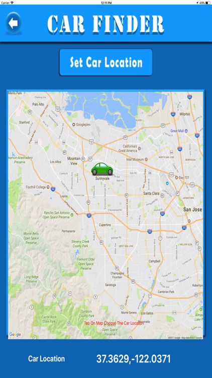 Find vehicle Location MGR