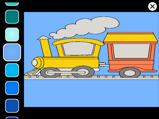 Screenshot #5 pour Train Drawing Coloring Book