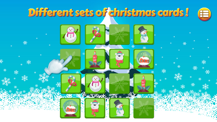 Card Match Christmas Fun