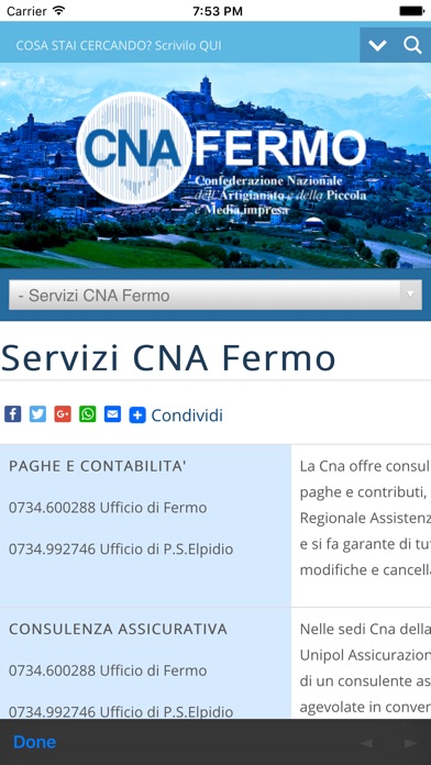 CNA Fermo screenshot 3